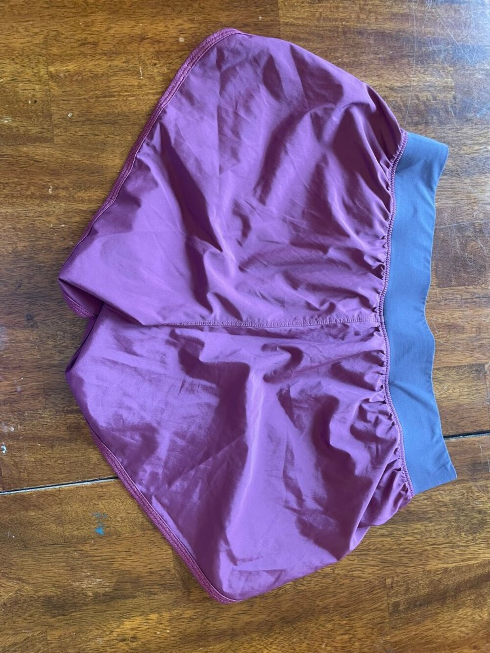 The North Face FlashDry Lined Running Shorts Purple Plum Womens M - Picture 2 of 8
